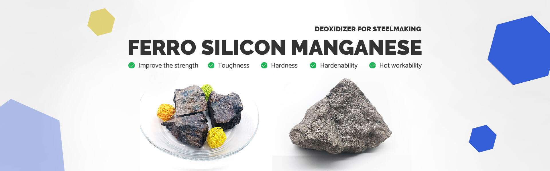 Ferro silicon manganese
